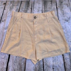 ZARA high waisted shorts. Size L.